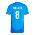 Günstige Fußballtrikots Italien Jorginho 8 Heimtrikot EURO 2024 Kurzarm